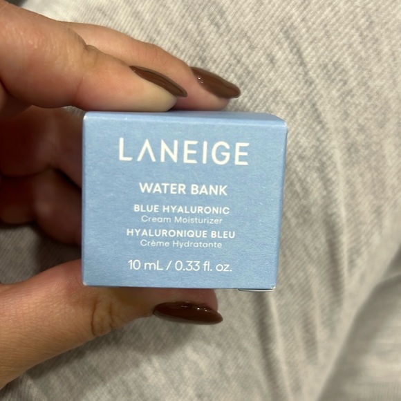 Laneige Water Bank Blue Hyaluronic Cream Moisturizer 10ml Travel Size NWT - Picture 1 of 2